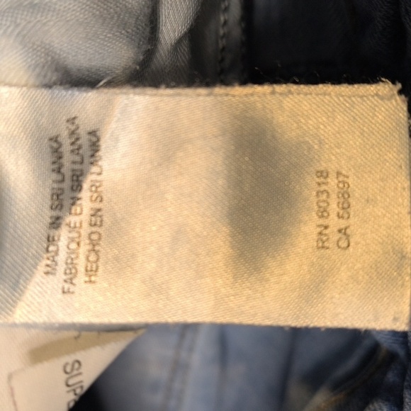 sac906🍀Lucky Brand Low Rise Lolita Super Skinny Size 10 w/25" Inseam - Picture 6 of 8